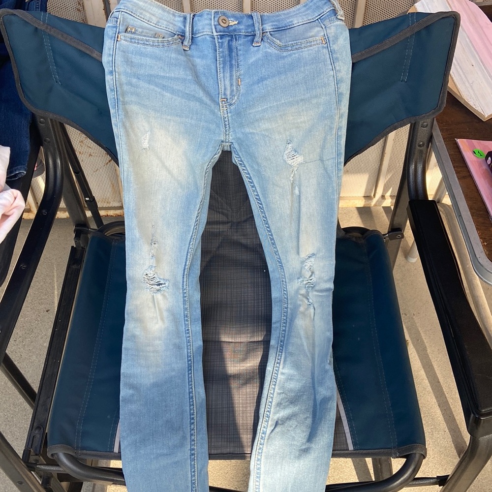 light wash holister jeans